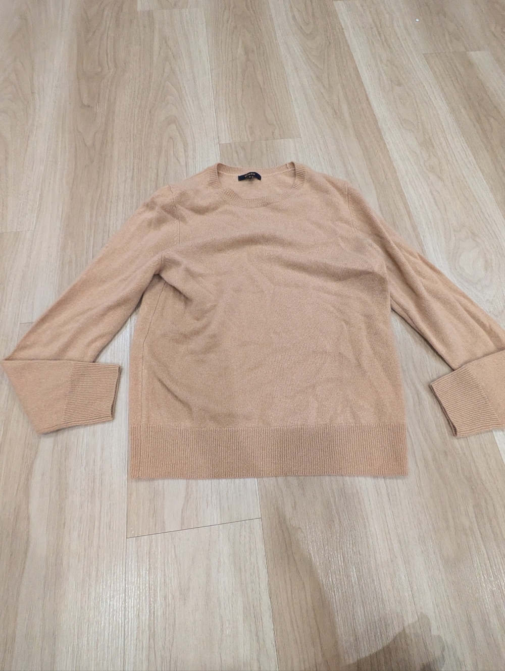 Quince Cashmere Tan Sweater Size S